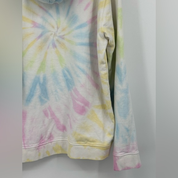 Roller Rabbit Multi Color Tie Dye Hoodie Sweatshirt Medium Red Heart | D203 - Picture 6 of 7